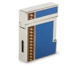 ELIE BLEU J-14 JET ALEVLI MAVI JAPON LACQUER ALBA MARQUETRY ÇAKMAK