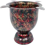 STINKY CIGAR ASHTRAY SIYAH ALTIN PURO KÜLLÜK