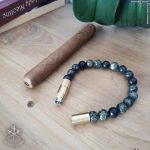 LES FINES LAMES PUNCH BILEKLIK BRASS SERPANTIN - M - Görsel 3