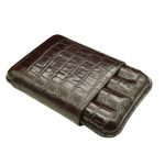 MONTES HAKIKI DERI COSTURA MEDIA COLLECTION TÜTÜN DÖRTLÜ PURO KILIFI 56 RING