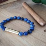 LES FINES LAMES PUNCH BILEKLIK BRASS SODALIT - M - Görsel 2