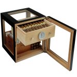 ADORINI CUBE HUMIDOR SIYAH PURO KUTUSU - Görsel 2