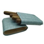 MONTES HAKIKI DERI COSTURA MEDIA COLLECTION AQUA MARINE DÖRTLÜ PURO KILIFI 56 RING - Görsel 3