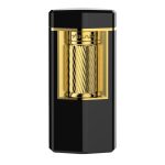 XIKAR MERIDIAN SINGLE LIGHTER SIYAH GOLD