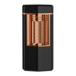 XIKAR MERIDIAN SINGLE LIGHTER SIYAH ROSE GOLD
