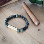 LES FINES LAMES PUNCH BILEKLIK BRASS SERPANTIN - M - Görsel 2