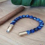 LES FINES LAMES PUNCH BILEKLIK BRASS SODALIT - M - Görsel 4