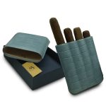 MONTES HAKIKI DERI COSTURA MEDIA COLLECTION AQUA MARINE DÖRTLÜ PURO KILIFI 56 RING - Görsel 2