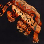 ELIE BLEU HUMIDOR TIGER SIYAH SYCAMORE PURO KUTUSU - Görsel 2